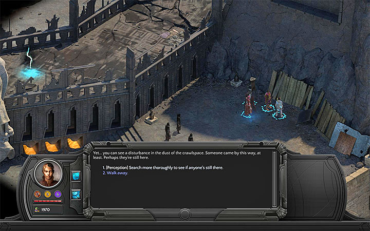 Use perception on the boards and select the option not to tell the cultists where they are - All Torment: Tides of Numenera Achievements / Trophies - Strategy Guide - Torment: Tides of Numenera Game Guide