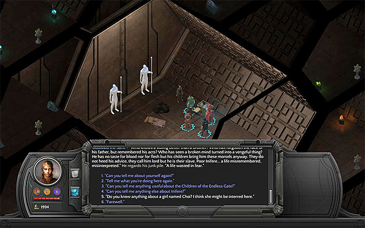 Tomb 5143 is inhabited by Oddwald - talk to him. - Severed Child - side quest walkthrough | Valley of Dead Heroes - Valley of Dead Heroes - Torment: Tides of Numenera Game Guide