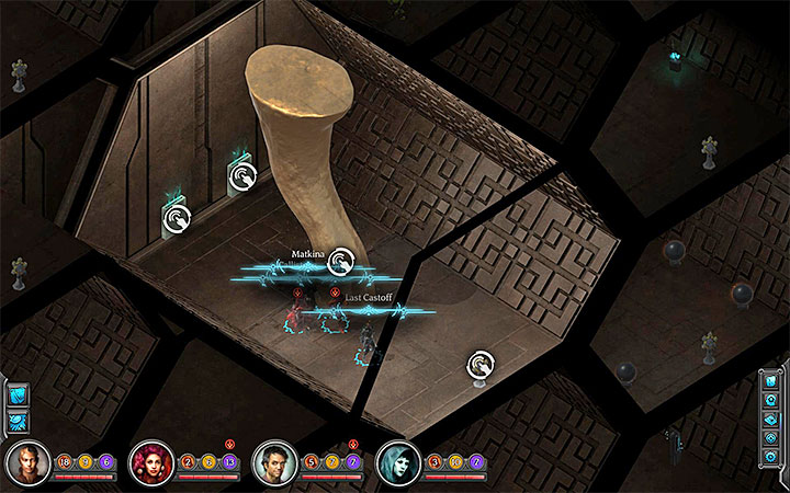Chois tomb contains an unnusal pillar - Severed Child - side quest walkthrough | Valley of Dead Heroes - Valley of Dead Heroes - Torment: Tides of Numenera Game Guide