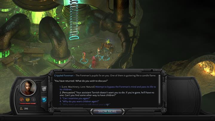 Method one is the quickest but the alternatives yields better rewards. - Foremans Brood - side quest walkthrough | Underbelly - Sagus Cliffs: Underbelly - Torment: Tides of Numenera Game Guide