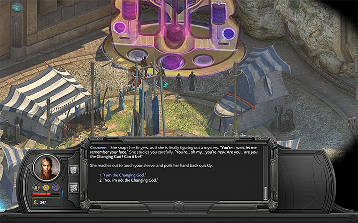 This quest is not easy to unlock because it has a few additional requirements - Disciples of the Changing God - side quest walkthrough | Circus Minor - Sagus Cliffs: Circus Minor - Torment: Tides of Numenera Game Guide
