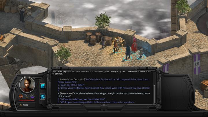 The quest is very simple - you just have to locate Erritis and send him back to Master Rennio - The Airship Thief - side quest walkthrough | Caravanserai - Sagus Cliffs: Caravanserai - Torment: Tides of Numenera Game Guide