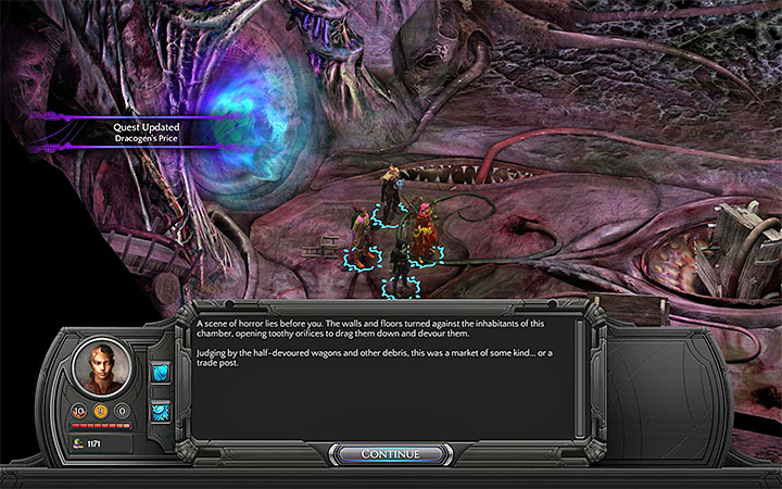 The portal will lead you to Trade Post - How to reach the Trade Post and Ascension in Bloom? - Puzzles and additional activities - Torment: Tides of Numenera Game Guide