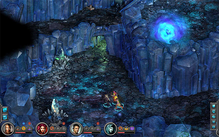 The entrance to the cavern appears after your meeting with The Builder. - Dracogens Price - main quest walkthrough | Memoviras Courtyard - Bloom: Memoviras Courtyard - Torment: Tides of Numenera Game Guide