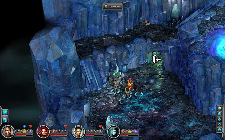The entrance to the cavern will only be opened after meeting the crystals and choosing the right dialogue option. - Trade Post / Ascension Map - M20 - Bloom: Trade Post / Ascension - Torment: Tides of Numenera Game Guide