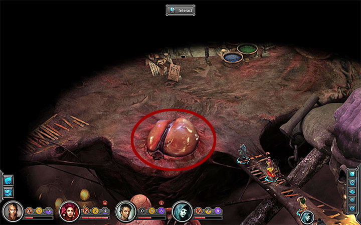 The Cyst is near the store of Sundermun the Elder - Where to obtain the scalpel for opening Maws in Bloom? - Puzzles and additional activities - Torment: Tides of Numenera Game Guide