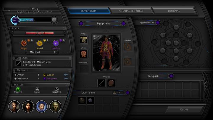 Name: Tybir - Party members - list of characters and how to recruit them - Party - Torment: Tides of Numenera Game Guide