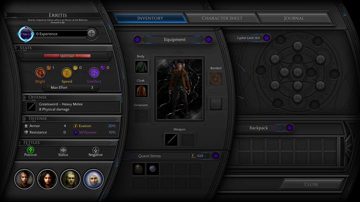 Name: Erritis - Party members - list of characters and how to recruit them - Party - Torment: Tides of Numenera Game Guide
