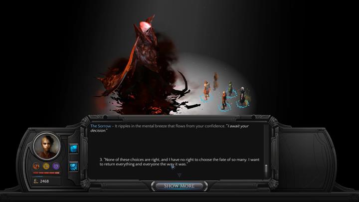 You can decide that the choice is too hard and leave everything unchanged. - All Endings in Torment: Tides of Numenera - Endings - Torment: Tides of Numenera Game Guide