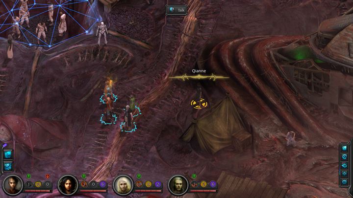 Talk with Qianne about her problems - Twice the Trouble - side quest walkthrough | Memoviras Courtyard - Bloom: Memoviras Courtyard - Torment: Tides of Numenera Game Guide