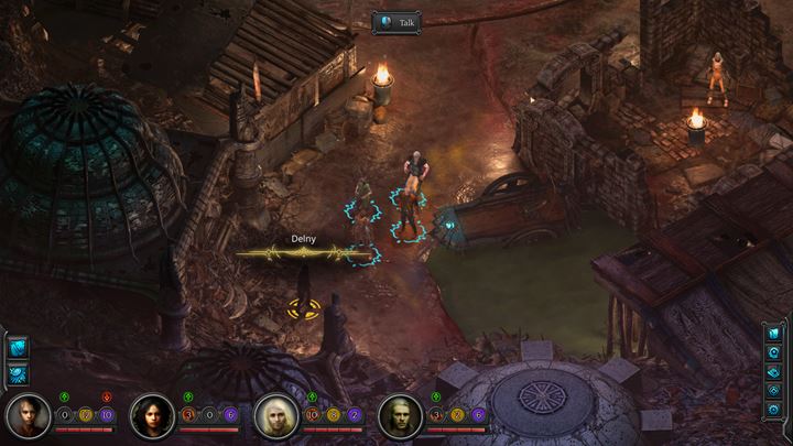 Confront Delna and Vrung - Twice the Trouble - side quest walkthrough | Memoviras Courtyard - Bloom: Memoviras Courtyard - Torment: Tides of Numenera Game Guide