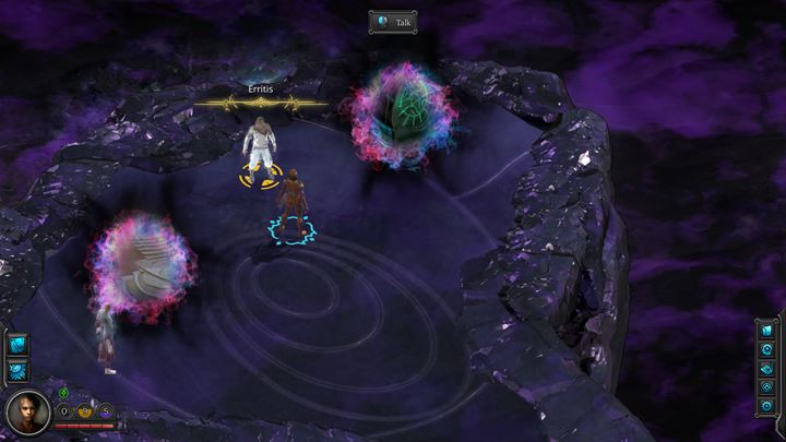 Talk with Erritis reflection and the demons that have possessed his body. - The Lost Shepherd (Erritis) | Companion quests - Companion quests - Torment: Tides of Numenera Game Guide