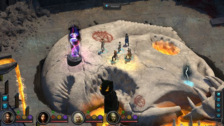 Interact with the monument found in the Valley of Dead Heroes - The Empty Cage (Aligern) | Companion quests - Companion quests - Torment: Tides of Numenera Game Guide