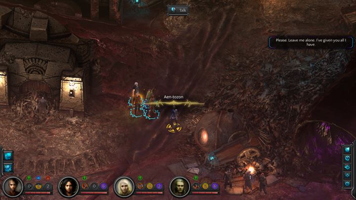 Talk with the being so that Rhin can create a bond - Rhins quest | Companion quests - Companion quests - Torment: Tides of Numenera Game Guide