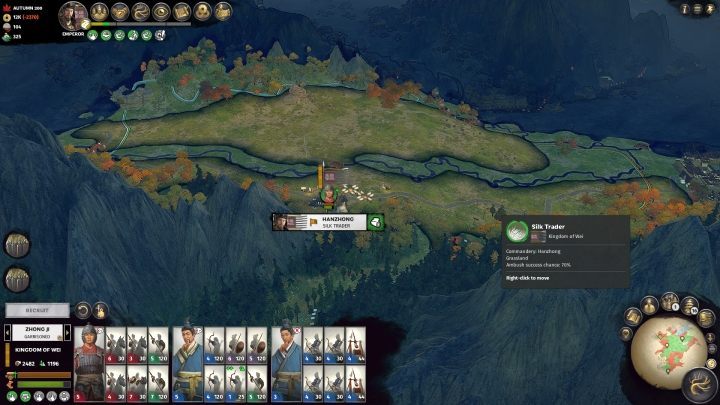 If you have such an opportunity, you should use an additional army to protect the conquered territories. - Preparing for war with other factions in Total War Three Kingdoms - Basics - Total War Three Kingdoms Guide