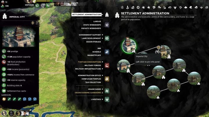 The best way to deal with overpopulation is to increase its limit by expanding the main building inside the commandery. - Overpopulation - what causes it and how to deal with it in Three Kingdoms? - FAQ - Total War Three Kingdoms Guide