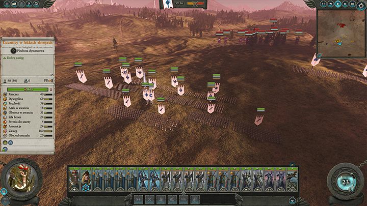 Army fighting in appropriate formation will be able to respond to enemy actions faster. - Tactics and Use of Terrain | Battles - Battles - Total War: Warhammer II Game Guide