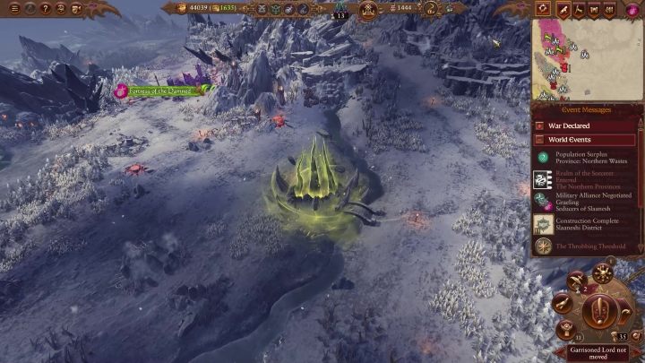 To get to the Realm of Chaos, you have to interact with the Rift - Total War Warhammer 3: Realm of Chaos - general rules - Realm of Chaos - Total War Warhammer 3 Guide