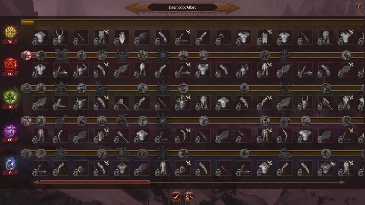 You will see an equivalent of technology - Total War Warhammer 3: Daemons of Chaos - unique mechanics - Daemons of Chaos - Total War Warhammer 3 Guide