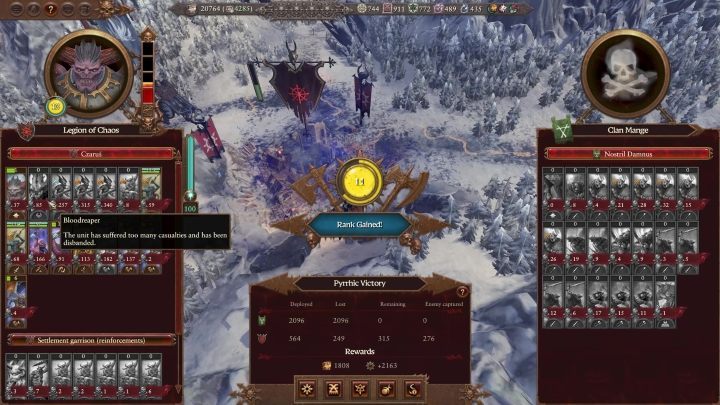 One of the ways to earn glory points is offering victory in battle to one of the deities - Total War Warhammer 3: Daemons of Chaos - unique mechanics - Daemons of Chaos - Total War Warhammer 3 Guide