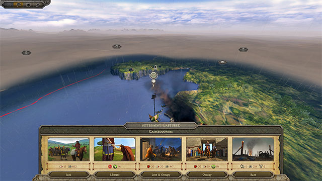 After victorious battle for a settlement you will be given access to few orders - After the assault - Battle - Total War: Attila - Game Guide and Walkthrough