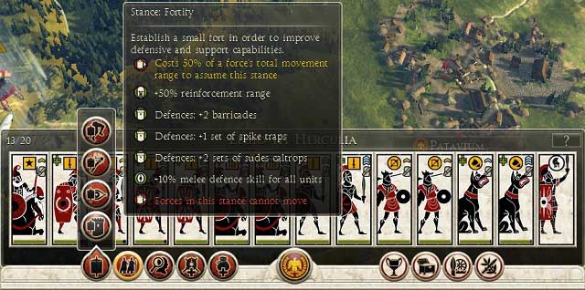 During moving your army you have several types of stances to your disposal - Moving your forces | Army - Army - Total War: Rome II Game Guide