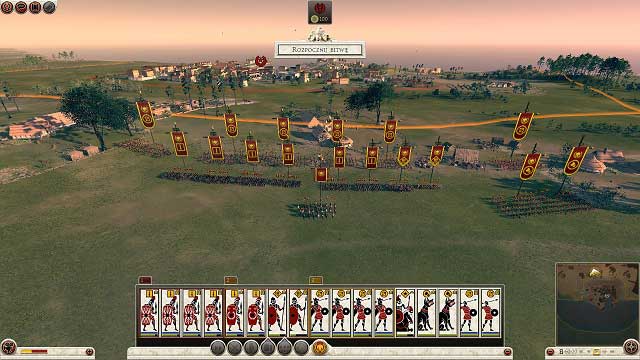 The terrain where the fight takes place is crucial both during the troops deployment and planning the coming battle - Battlefield | Battle - Battle - Total War: Rome II Game Guide
