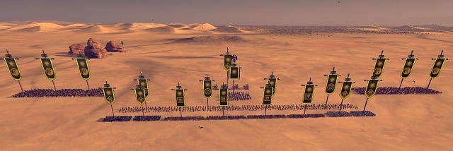 The biggest disadvantage of this formation is high vulnerability to attacks breaking the phalanx - Sample formations and maneuvers | Battle - Battle - Total War: Rome II Game Guide