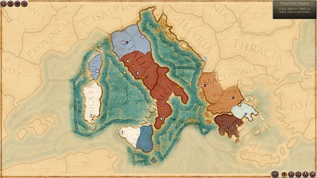 As a republic, Rome can choose one of three families representing it: Cornelii, Julii or Junii - each of them has its advantages and disadvantages, partially influencing direction of your future expansion - Characteristic | Factions - Rome - Factions - Rome - Total War: Rome II Game Guide