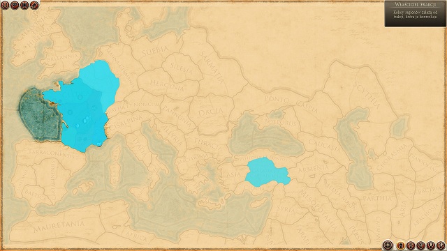 You start the game being at war with Aedui - you can begin with moving towards Bibracte region controlled by them - Victory conditions and first steps | Factions - Arverni - Factions - Arverni - Total War: Rome II Game Guide