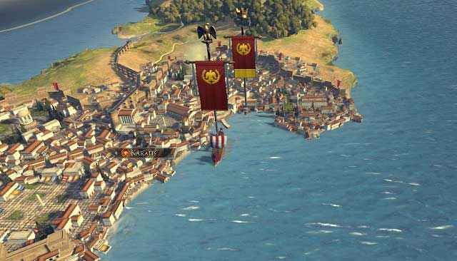 Transporting army over the sea is not demanding - Fleet, transport by sea | Army - Army - Total War: Rome II Game Guide