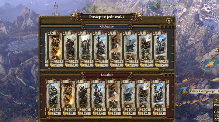 It will give you access to all of the units of this faction. - Developing Dwarven Provinces - Dwarves - Total War: Warhammer Game Guide