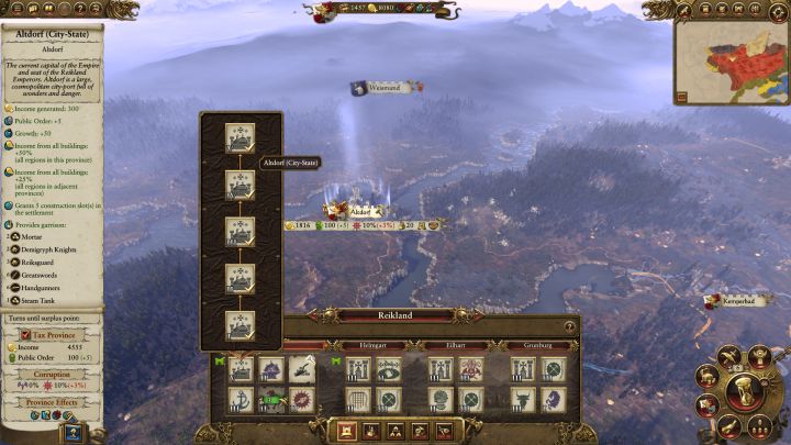 The main difference between a settlement and a capital city is the maximum level of the main building. - Developing settlements and provinces - Tips for a good start - Total War: Warhammer Game Guide