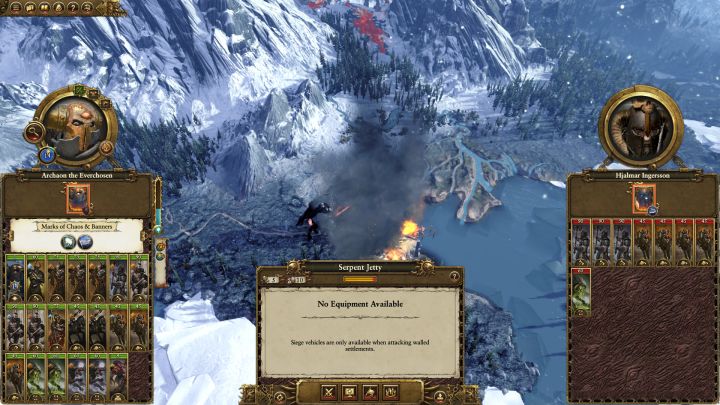 One of the few remaining enemy settlements. - Warriors of Chaos Campaign Walkthrough and Tips - Warriors of Chaos Faction - Total War: Warhammer Game Guide