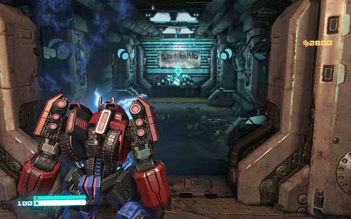 Move to the Perceptor and talk with him - Chapter 2 - Defend the Ark - p. 1 - Walkthrough - Transformers: Fall of Cybertron Game Guide & Walkthrough