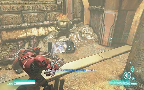 When you get out of the tunnel move to the area on the left - Chapter 4 - Eye of the Storm - p. 2 - Walkthrough - Transformers: Fall of Cybertron Game Guide & Walkthrough