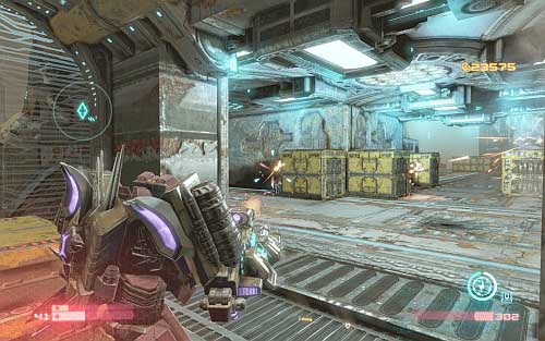 After that fly into the enemys post and destroy all enemies inside (picture) - Chapter 6 - Death from Above - p. 1 - Walkthrough - Transformers: Fall of Cybertron Game Guide & Walkthrough