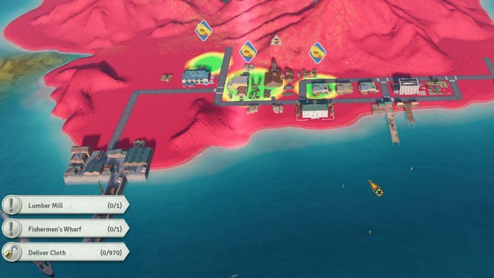Especially the small island with geothermal springs will not only be an important element of the story, but also a source of income - Penultimo of the Caribbean - tips and walkthrough - Islands Walkthrough - Tropico 6 Guide