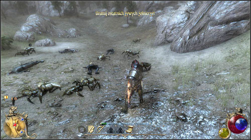 While on the marketplace (M20:28), you will overhear some merchants talking about a stolen corpse - Black Marketeers, Stolen Corpse, Eviscerating Creatures | Quests - Merchants Guild - Quests - Merchants Guild - Two Worlds II Game Guide