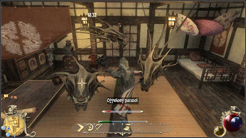 The local mystic umbrellas merchant has some fears about the items shes selling, as one of them has recently eaten its owner - Exclusive Umbrellas, Dead Lover | Quests - New Ashos - Quests - New Ashos - Two Worlds II Game Guide