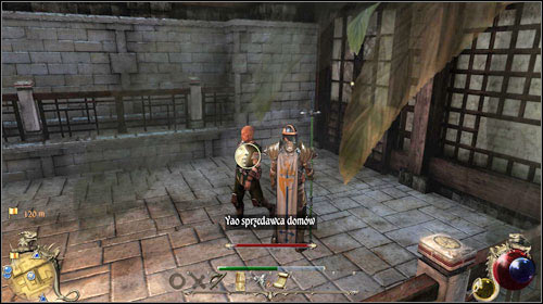 Once you get nearby one of the houses (M23:32), you will meet Yao - he will offer you a luxurious house for only 300000 auras - The Avenger, New House in Ashos | Quests - New Ashos - Quests - New Ashos - Two Worlds II Game Guide