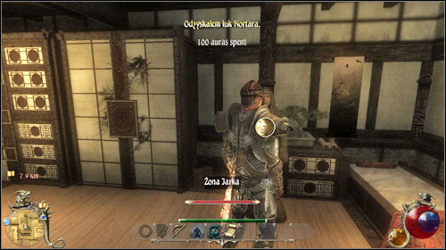 Nortar will ask you to recover his bow, which he has once lost at Oswaroth - Nortars bow, Gandohars Trails | Quests - Alsorna - Quests - Alsorna - Two Worlds II Game Guide