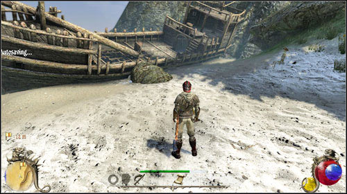 The mission is very easy - you have to go to the shipwreck, search it and find the old pirate captain journal - The Shipwreck, The Payback | Quests - Alsorna - Quests - Alsorna - Two Worlds II Game Guide