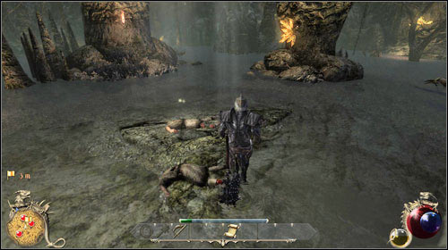 The elf runestone is the next target - The Broken Teleport, The Runestones | Quests - Alsorna - Quests - Alsorna - Two Worlds II Game Guide