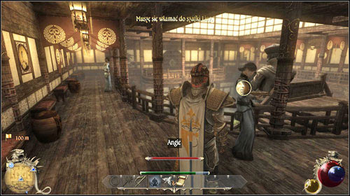 Talk with the student to whom David has sent you - Stag Night, Angie The Student | Main quests - Chapter II - Main quests - Chapter II - Two Worlds II Game Guide