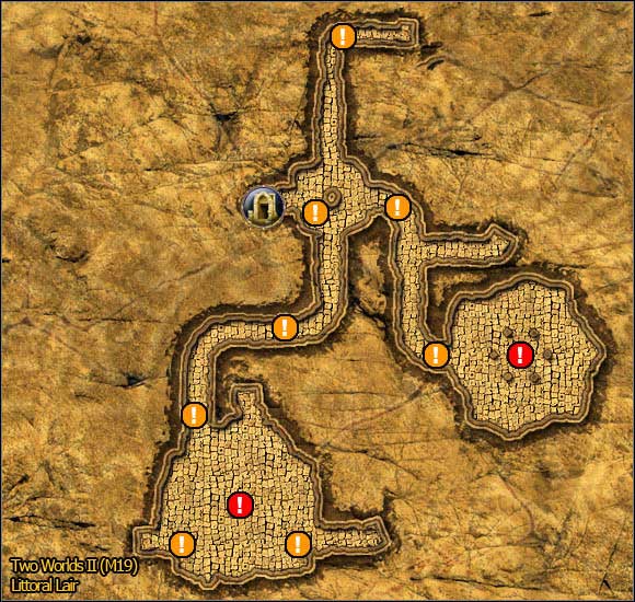 4 - Savannah - south-west part | World Atlas Maps - Maps - Two Worlds II Game Guide