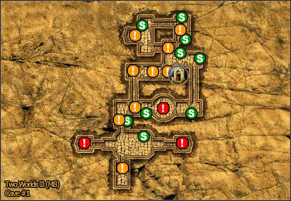 1 - Savannah - northern part | World Atlas Maps - Maps - Two Worlds II Game Guide