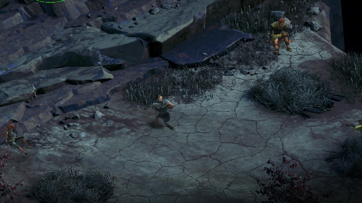 Regardless of how you dealt with The Beasts, when you have an option of saving the villagers go to the basing where theyre held captive and talk with Dracod - In Chains | Search and Rescue - side quests | Stone Sea - Stone Sea - Tyranny Game Guide