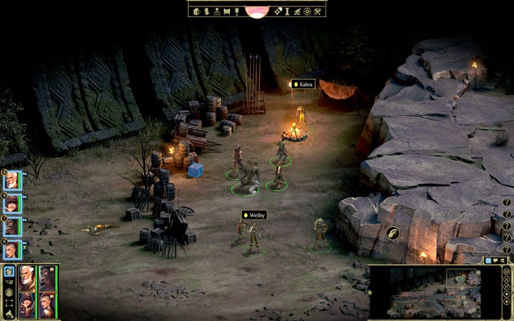 Kalea will be standing at Welbas camp in Twin Rivers - Blind Ambition, The Missing Shipment, Leave No One Behind | Haven - Haven - Tyranny Game Guide