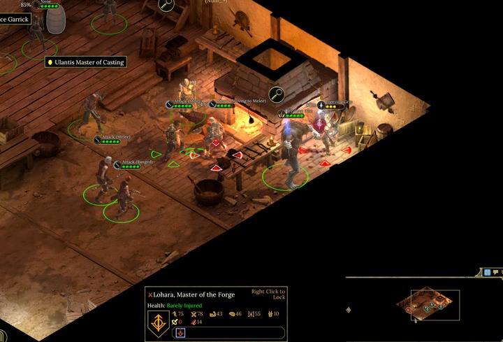 Lohara can be found in the forge in Lethians Crossing. After her death Ulantis will be the new master of the craft. - Trail of Blood | Trial of Loyalty | Secret Contracts - side quests | Stone Sea - Stone Sea - Tyranny Game Guide